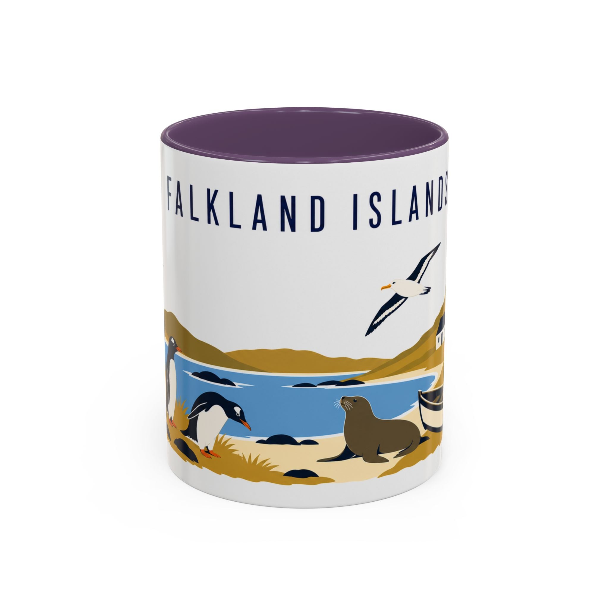 Falkland Islands Coffee Mug | Travel Souvenir Accent Mug | Country Gift Ceramic Cup 11oz 15oz