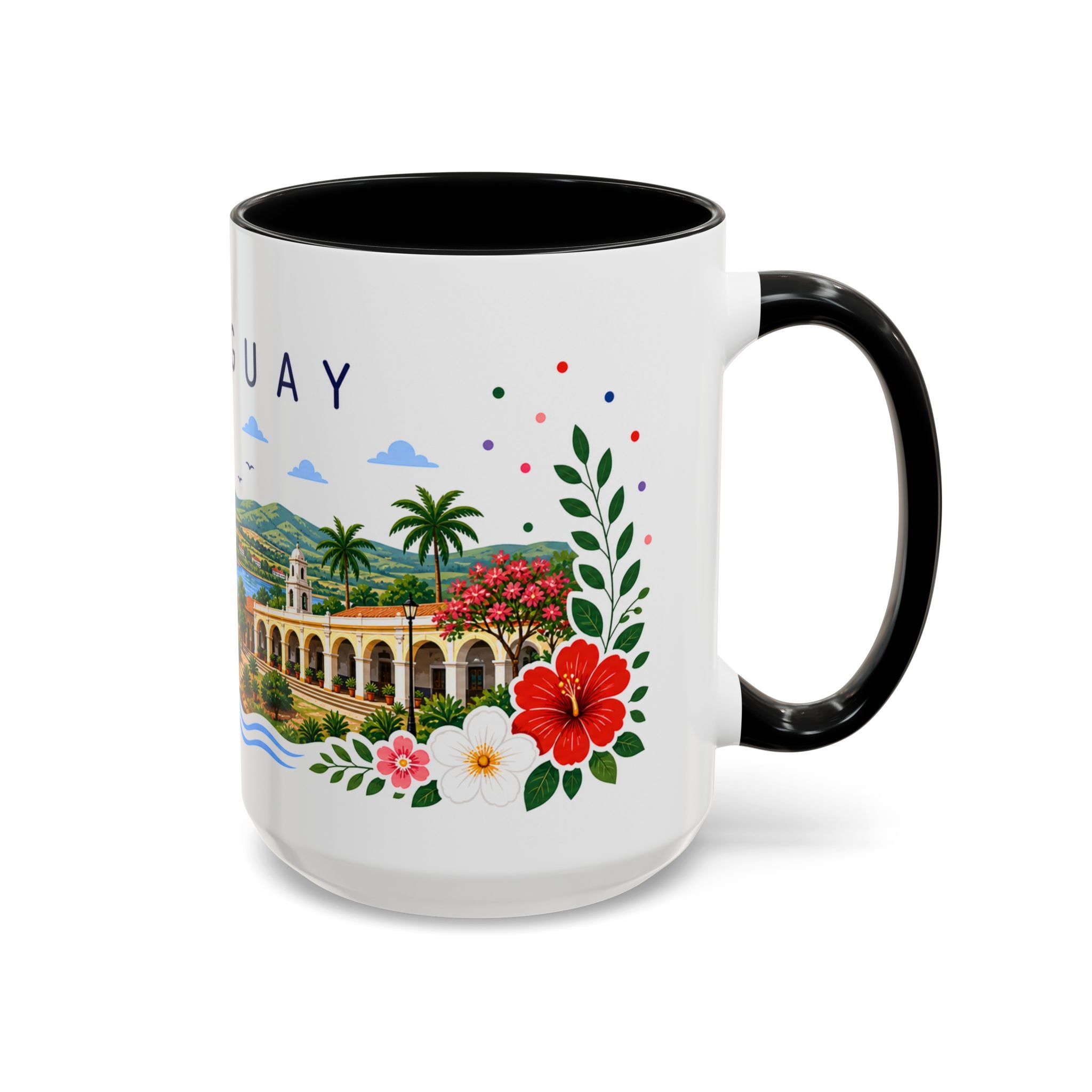 Paraguay Coffee Mug | Travel Souvenir Accent Mug | Place Gift Ceramic Cup 11oz 15oz