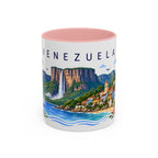 Venezuela Coffee Mug | Travel Souvenir Accent Mug | Place Gift Ceramic Cup 11oz 15oz
