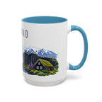 Iceland Coffee Mug | Travel Souvenir Accent Mug | Country Gift Ceramic Cup 11oz 15oz