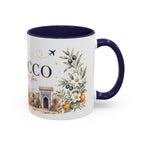 Morocco Home Country Mug | Moving Away Gift | Long Distance Friendship | 11 oz 15 oz Accent Mug