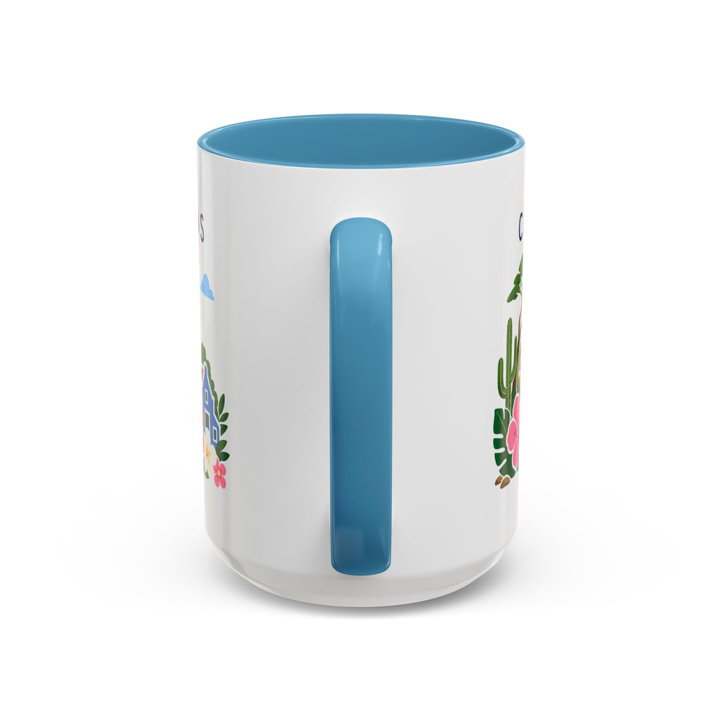 Caribbean Netherlands Coffee Mug | Travel Souvenir Accent Mug | Country Gift Ceramic Cup 11oz 15oz