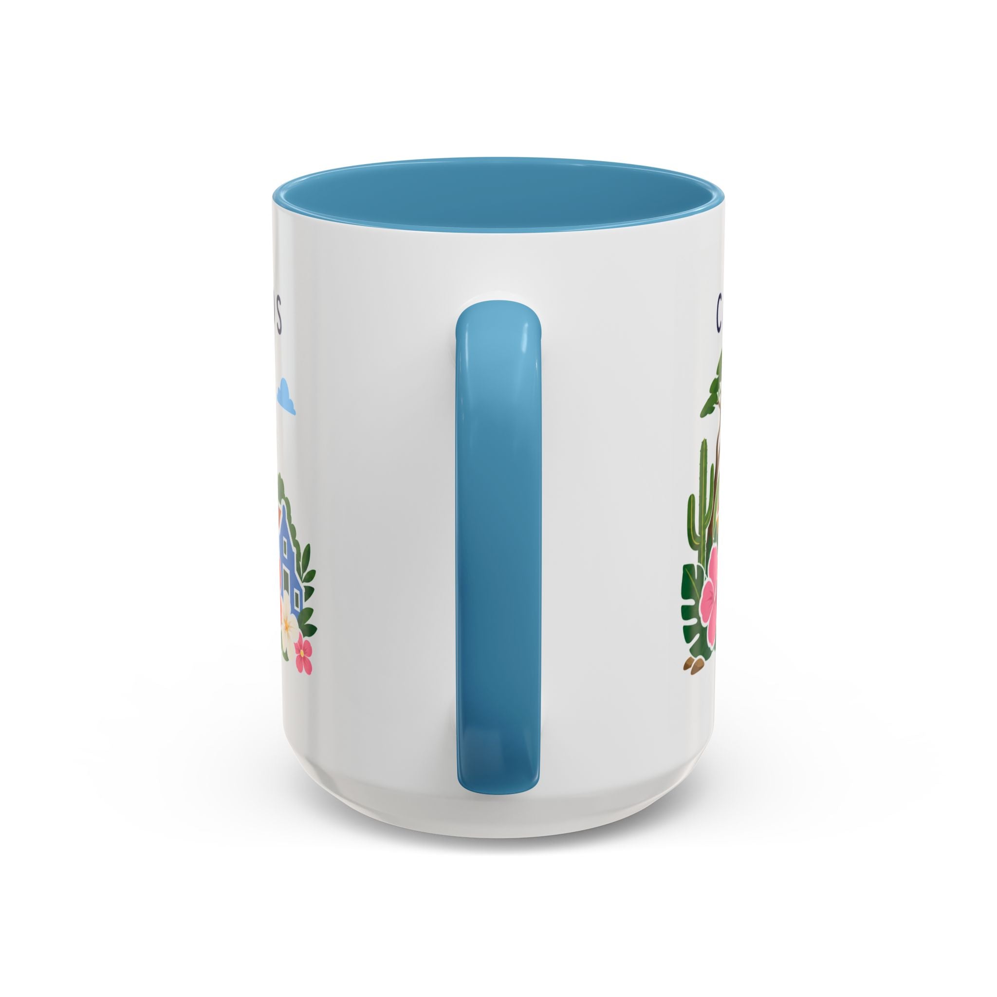 Caribbean Netherlands Coffee Mug | Travel Souvenir Accent Mug | Country Gift Ceramic Cup 11oz 15oz