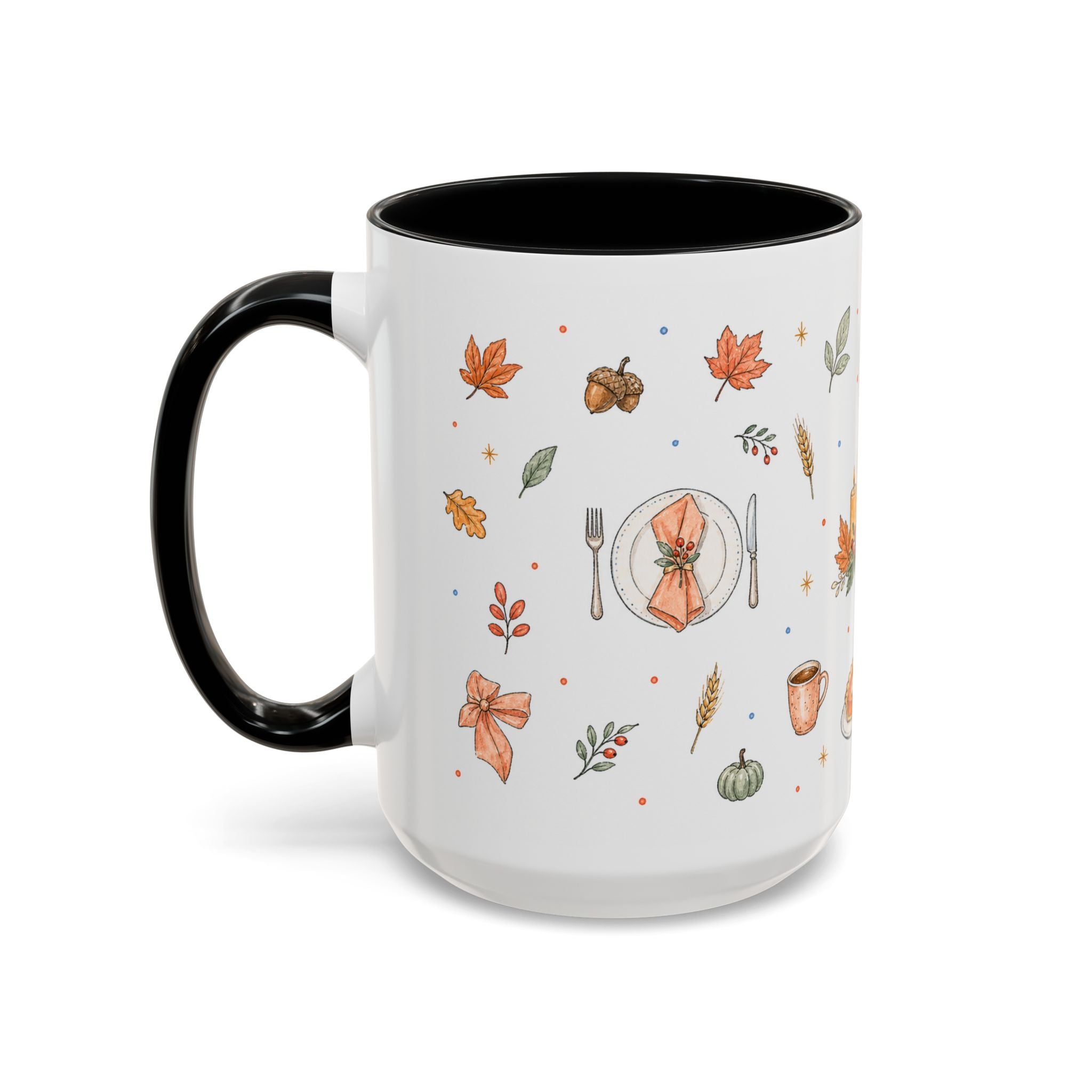 Thanksgiving Host Mug | Cozy Watercolor Gathering Gift | Autumn Accent Cup 11oz 15oz