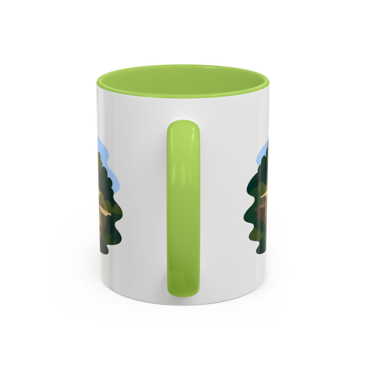 Mammoth Cave National Park Coffee Mug | Solid Color Block Park Souvenir | 11oz 15oz Accent Mug