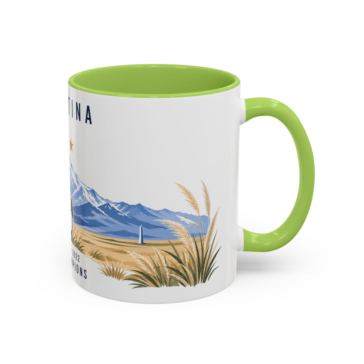 Argentina World Champions Mug | Three Time Soccer Champion Gift | Argentine Football Fan Cup | 1978–2022 | 11oz 15oz