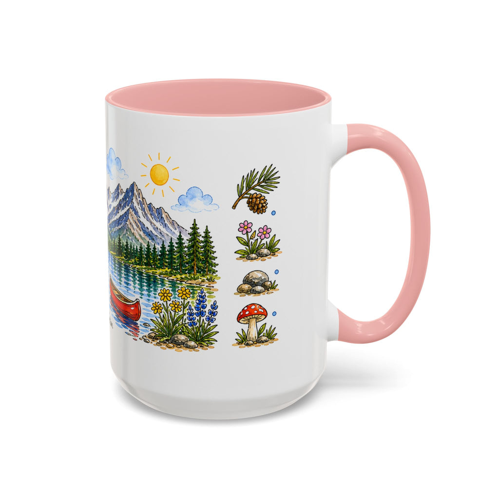 Grand Teton National Park Mug | US Travel Souvenir Accent Coffee Mug | 11oz 15oz Ceramic Cup