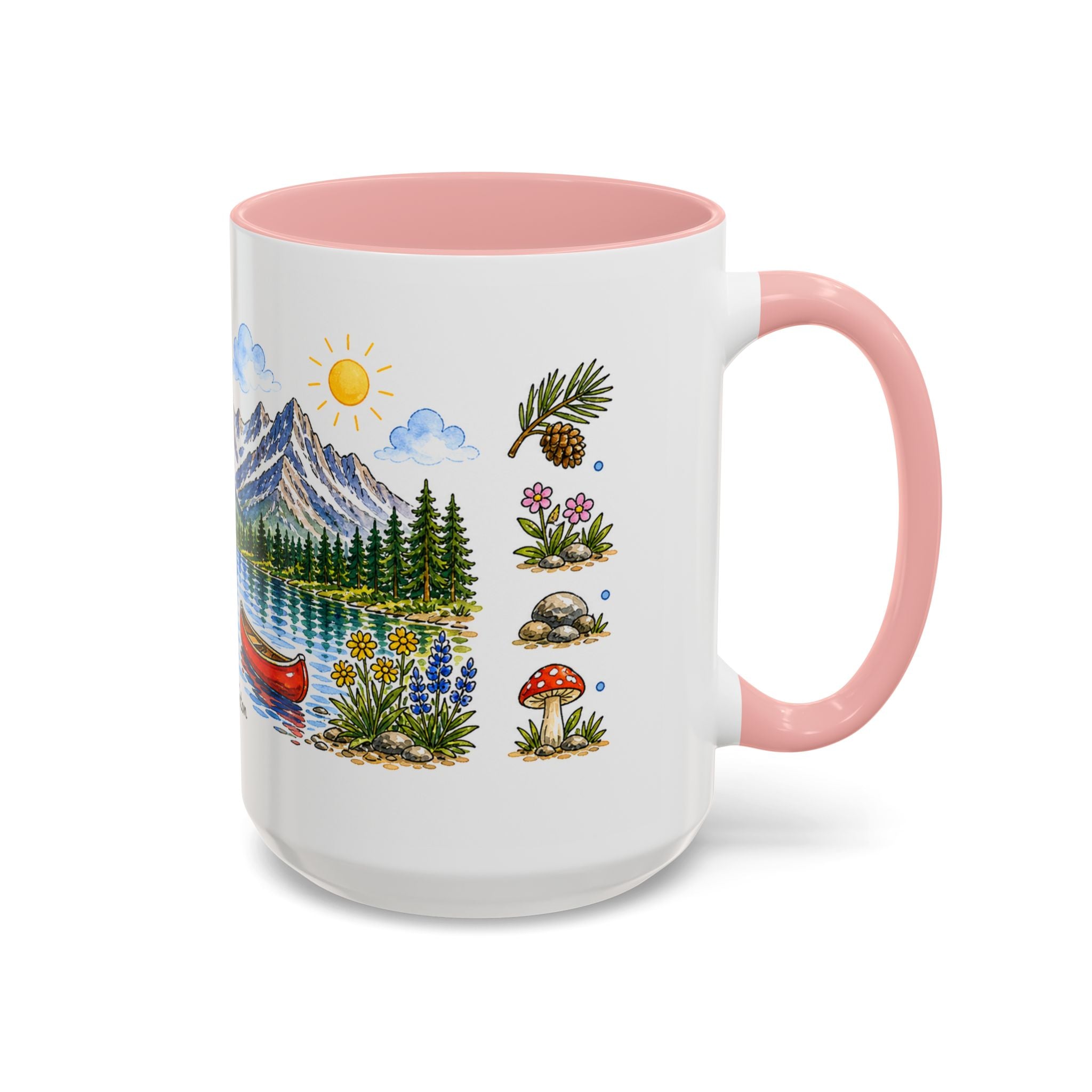 Grand Teton National Park Mug | US Travel Souvenir Accent Coffee Mug | 11oz 15oz Ceramic Cup