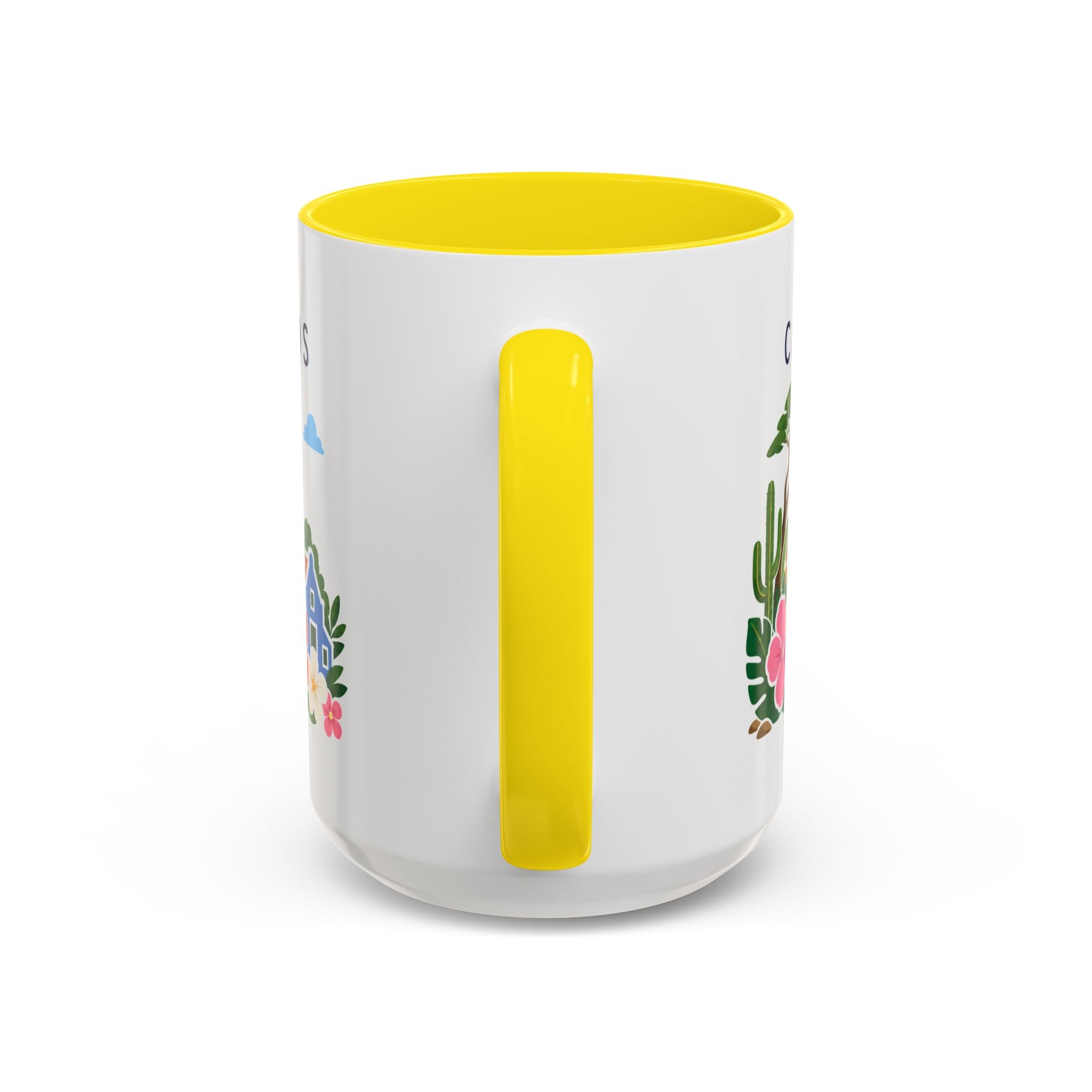 Caribbean Netherlands Coffee Mug | Travel Souvenir Accent Mug | Country Gift Ceramic Cup 11oz 15oz