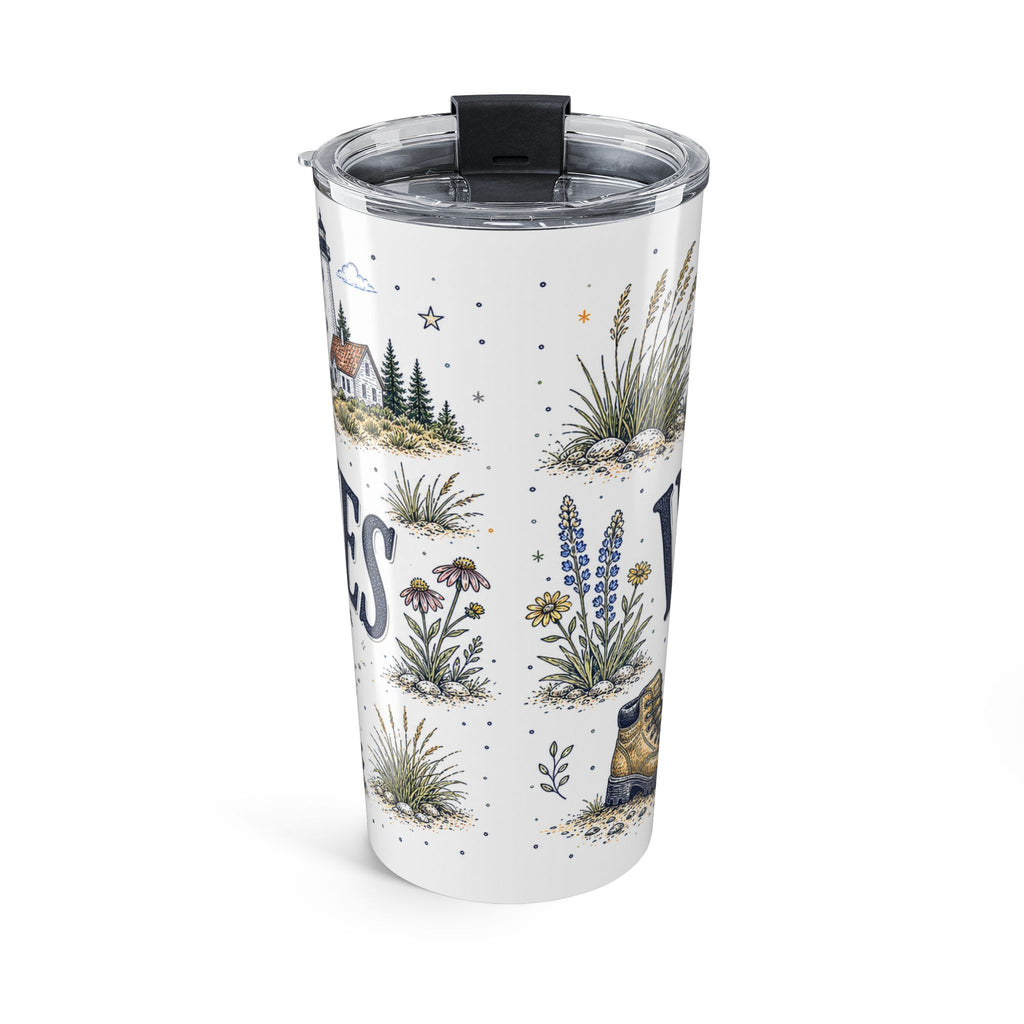 Indiana Dunes National Park 20oz Tumbler | Indiana Lake Michigan Beach Gift | Insulated Stainless Steel Travel Cup