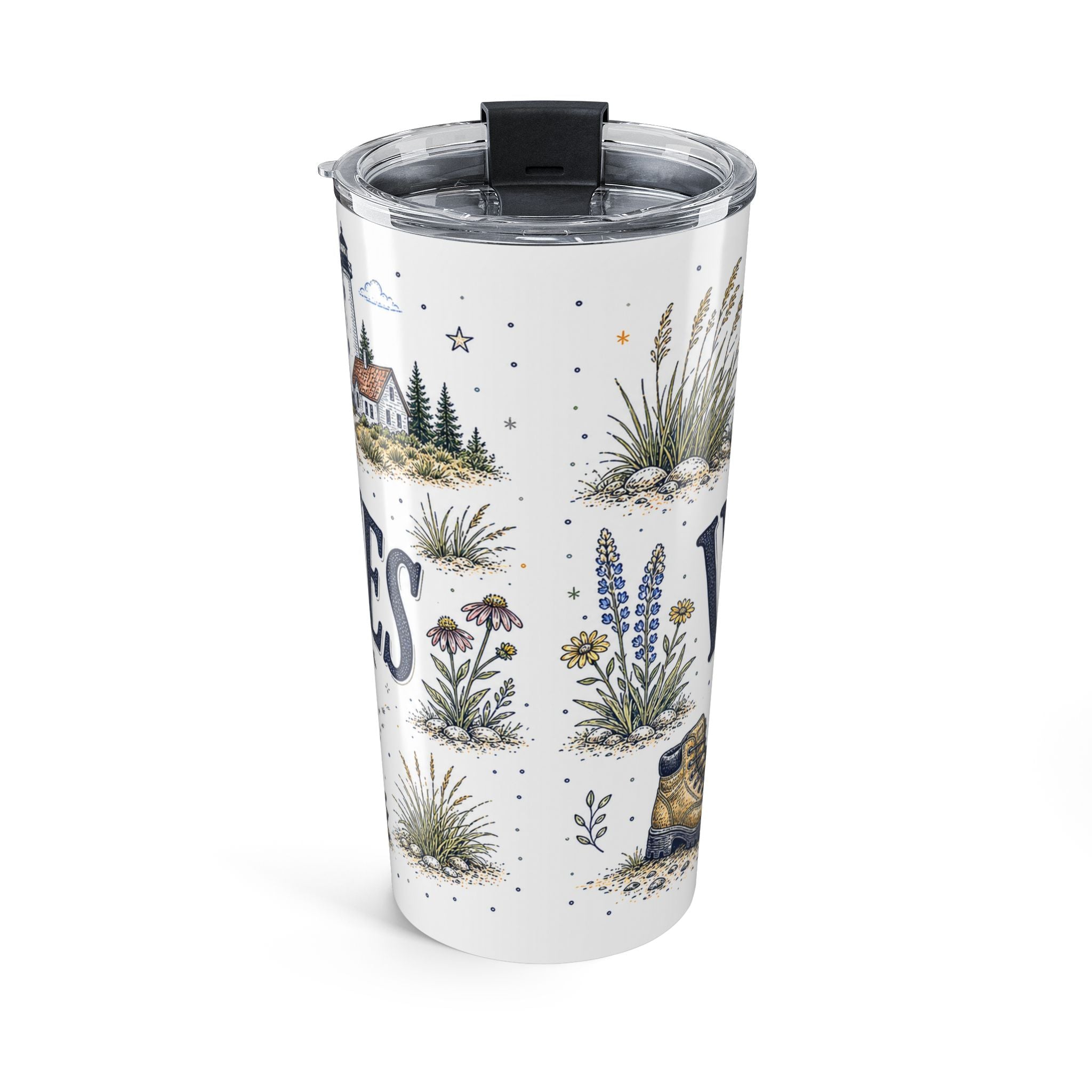 Indiana Dunes National Park 20oz Tumbler | Indiana Lake Michigan Beach Gift | Insulated Stainless Steel Travel Cup
