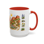 Zion National Park Mug | US Travel Souvenir Accent Coffee Mug | 11oz 15oz Ceramic Cup