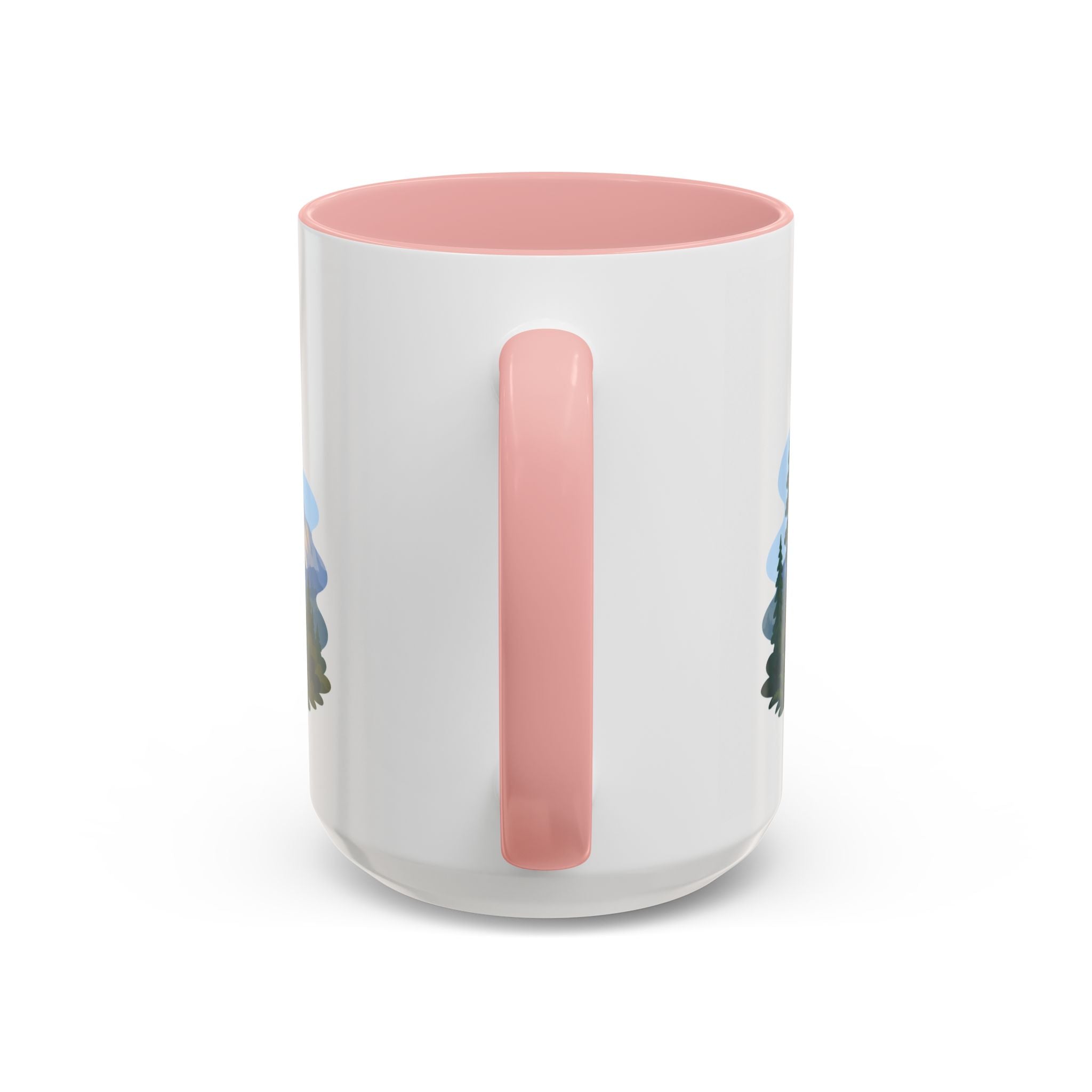 Sequoia National Park Coffee Mug | Solid Color Block Park Souvenir | 11oz 15oz Accent Mug