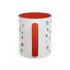 Miami Christmas Mug | Watercolor Art Deco City Souvenir (11oz/15oz)