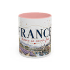 France Home Country Mug | Moving Away Gift | Long Distance Friendship | 11 oz 15 oz Accent Mug