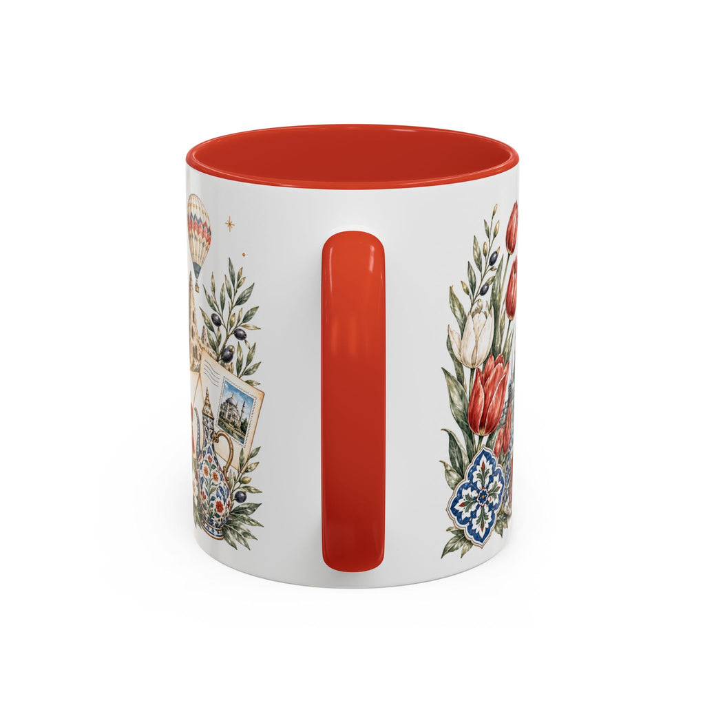 Turkey Home Country Mug | Moving Away Gift | Long Distance Friendship | 11 oz 15 oz Accent Mug