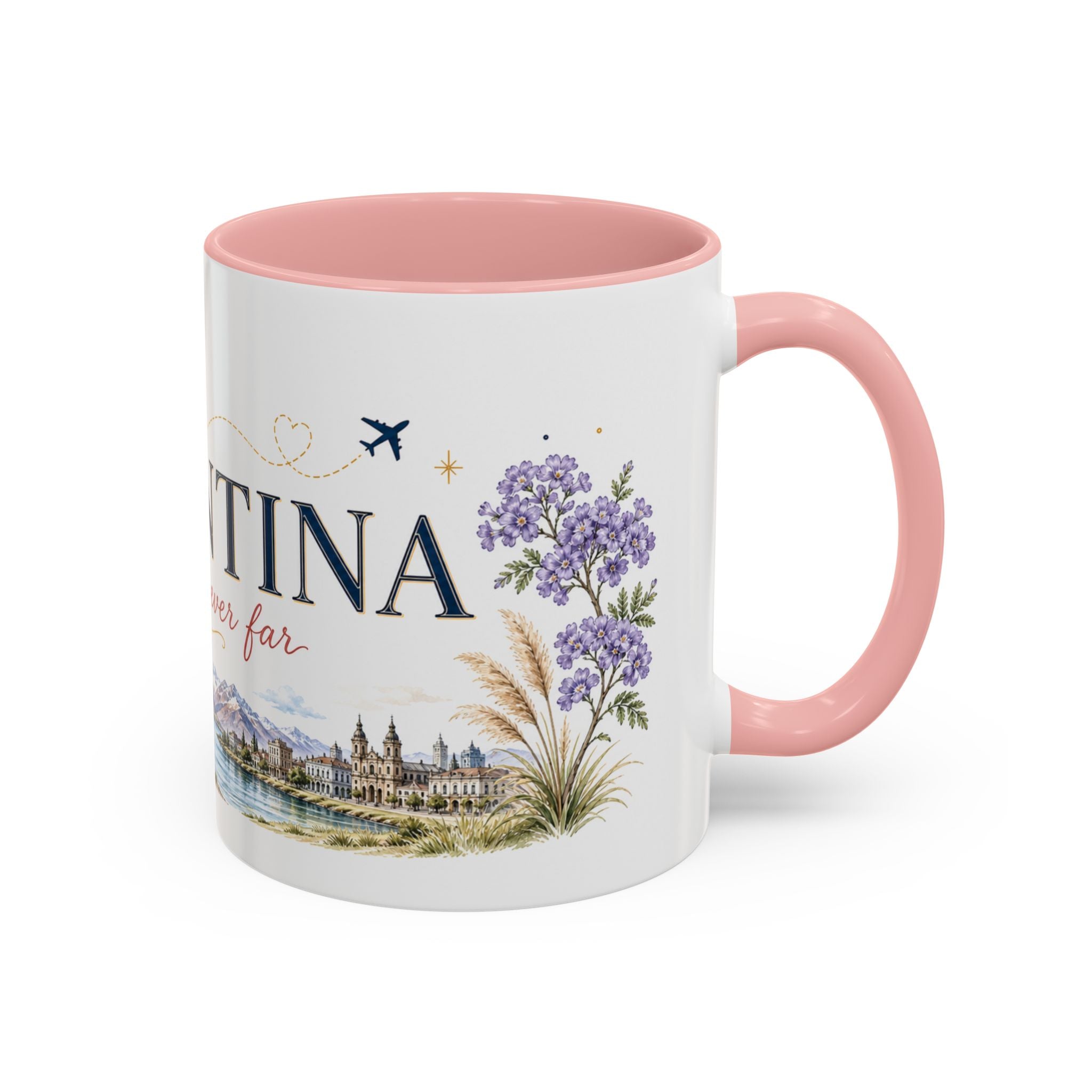 Argentina Home Country Mug | Moving Away Gift | Long Distance Friendship | 11 oz 15 oz Accent Mug