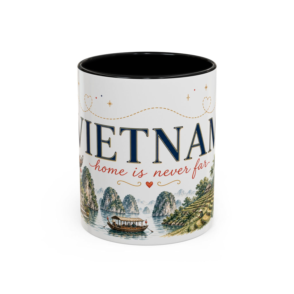 Vietnam Home Country Mug | Moving Away Gift | Long Distance Friendship | 11 oz 15 oz Accent Mug