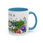 Sri Lanka Coffee Mug | Travel Souvenir Accent Mug | Place Gift Ceramic Cup 11oz 15oz
