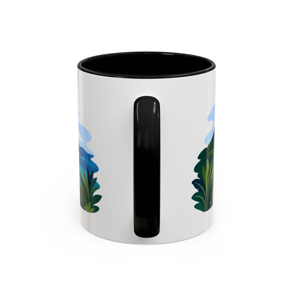 Virgin Islands National Park Coffee Mug | Solid Color Block Park Souvenir | 11oz 15oz Accent Mug