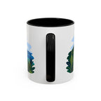 Virgin Islands National Park Coffee Mug | Solid Color Block Park Souvenir | 11oz 15oz Accent Mug