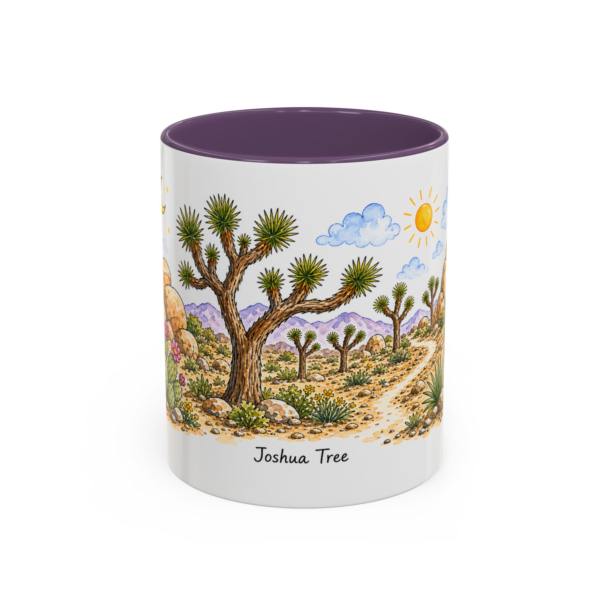 Joshua Tree National Park Mug | US Travel Souvenir Accent Coffee Mug | 11oz 15oz Ceramic Cup