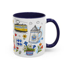 Munich Travel Mug | European City Souvenir Accent Coffee Mug | 11oz 15oz Ceramic Cup