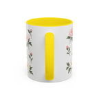 Indiana Peony Mug, State Flower Floral Coffee Cup, 11oz Botanical Gift