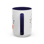 Beijing Coffee Mug | Postage Stamp Collage Mug | Travel Souvenir Accent Cup 11oz 15oz