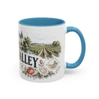 Loire Valley Mug, France Travel Souvenir, Bucket List Gift, Accent Ceramic Coffee Mug 11oz 15oz