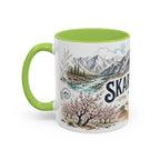 Skardu Valley Mug, Pakistan Travel Souvenir, Bucket List Gift, Accent Ceramic Coffee Mug 11oz 15oz