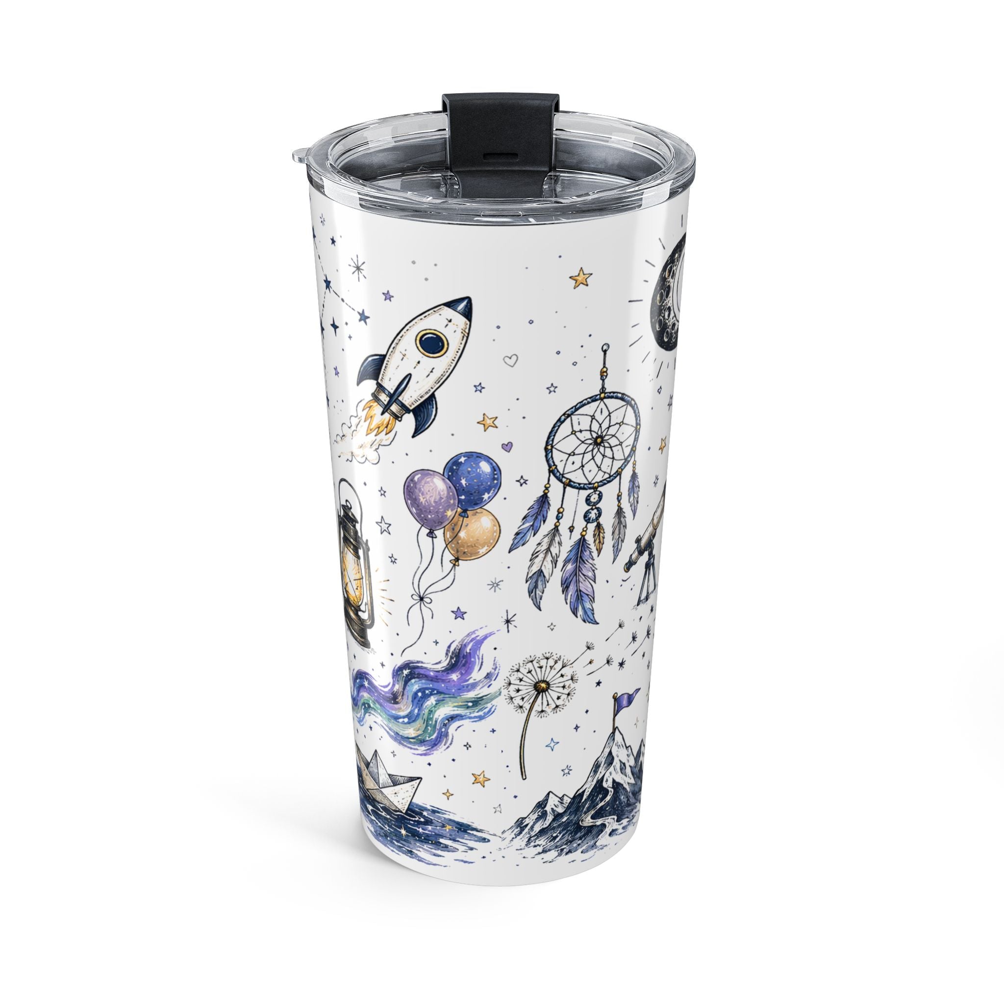 Dream Big 20oz Tumbler | Class of 2026 Graduation Gift | Insulated Stainless Steel Travel Cup