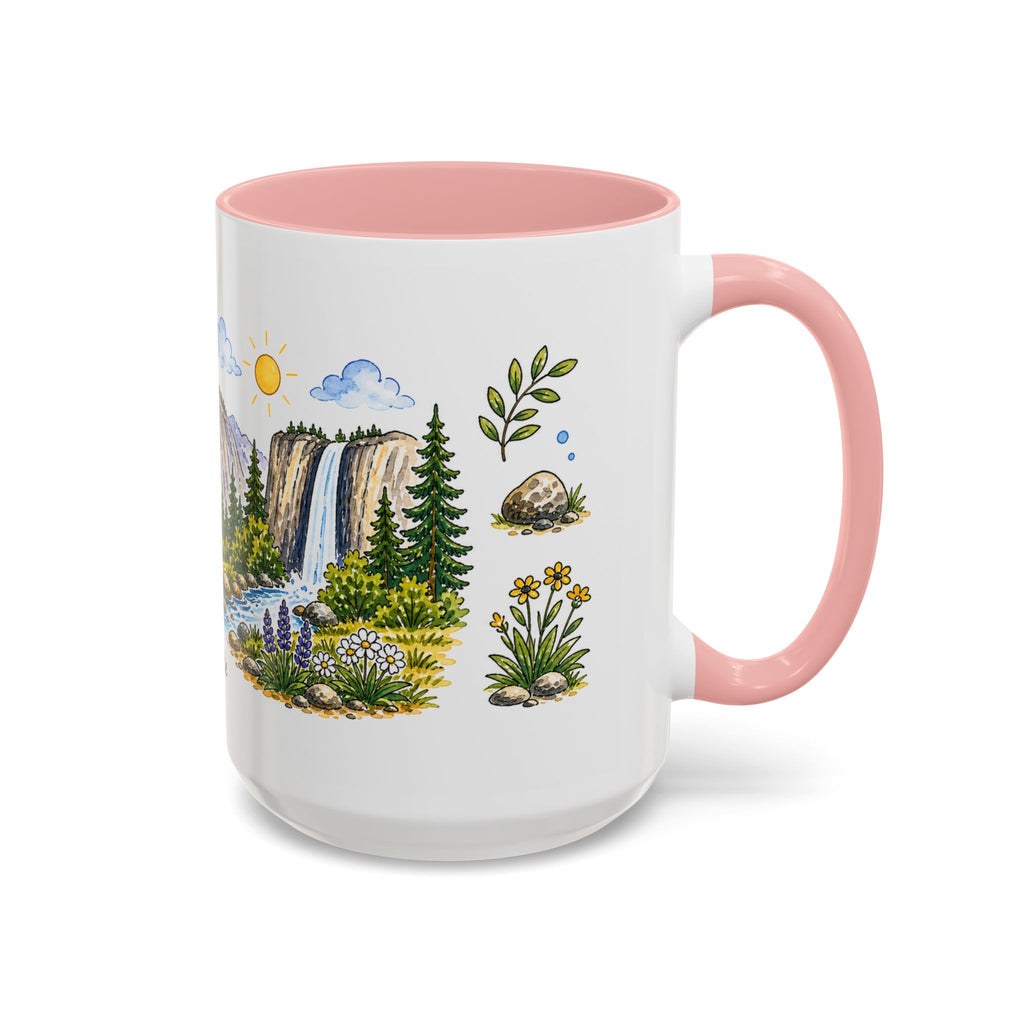 Yosemite National Park Mug | US Travel Souvenir Accent Coffee Mug | 11oz 15oz Ceramic Cup