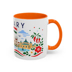 Hungary Coffee Mug | Travel Souvenir Accent Mug | Country Gift Ceramic Cup 11oz 15oz
