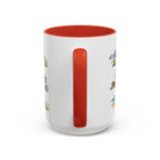 Salt Lake City Illustrated Travel Mug | City Souvenir Accent Coffee Mug | 11oz 15oz Ceramic Cup