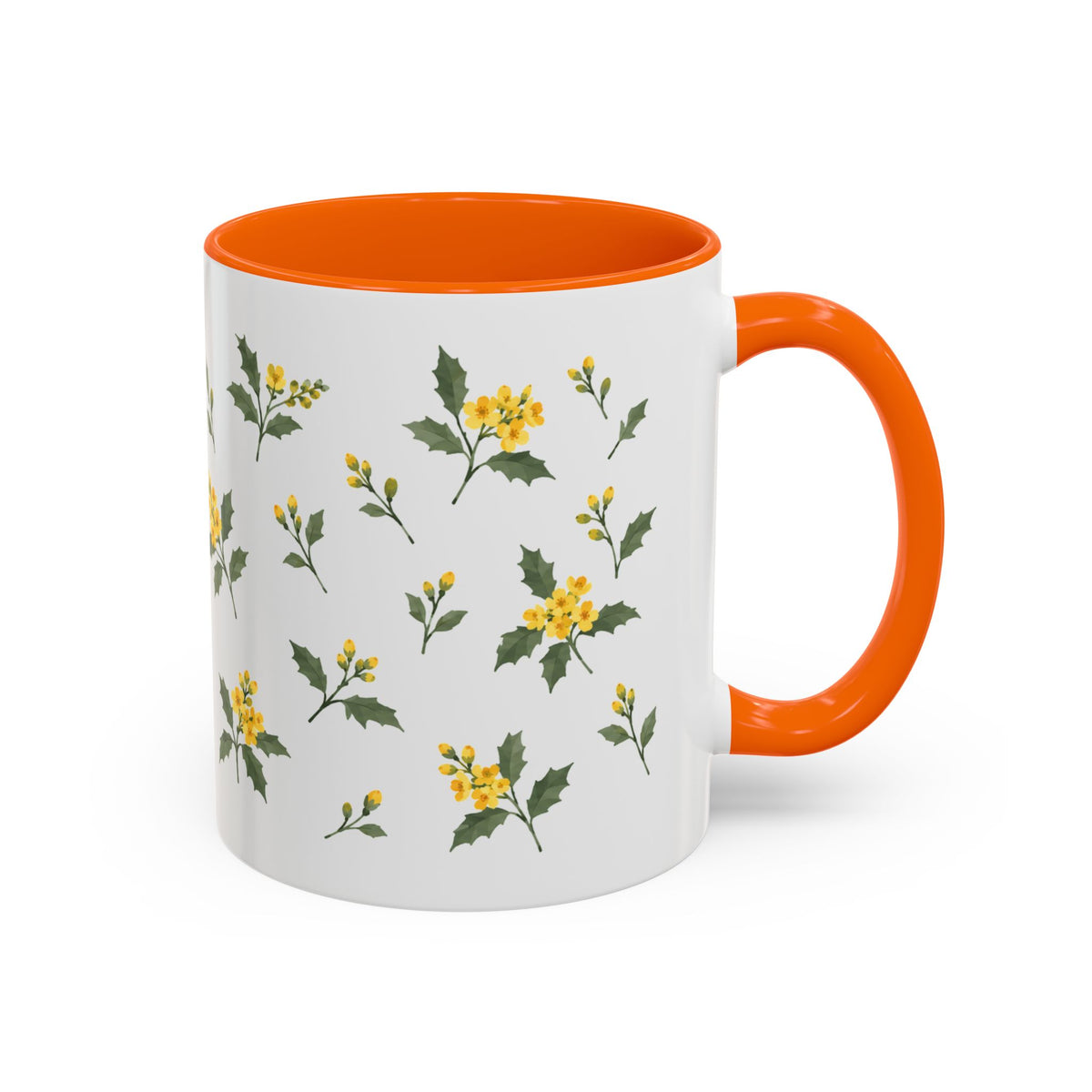 Oregon Oregon Grape Mug, State Flower Floral Coffee Cup, 11oz Botanical Gift