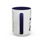 The Tassel Was Worth the Hassle Coffee Mug | Funny Graduation Gift 2026 | Accent Color Ceramic 11oz 15oz