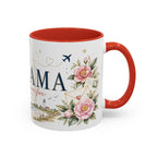 Alabama State Map Mug | Coastal Scenery, Botanical Accents, Homesick Gift
