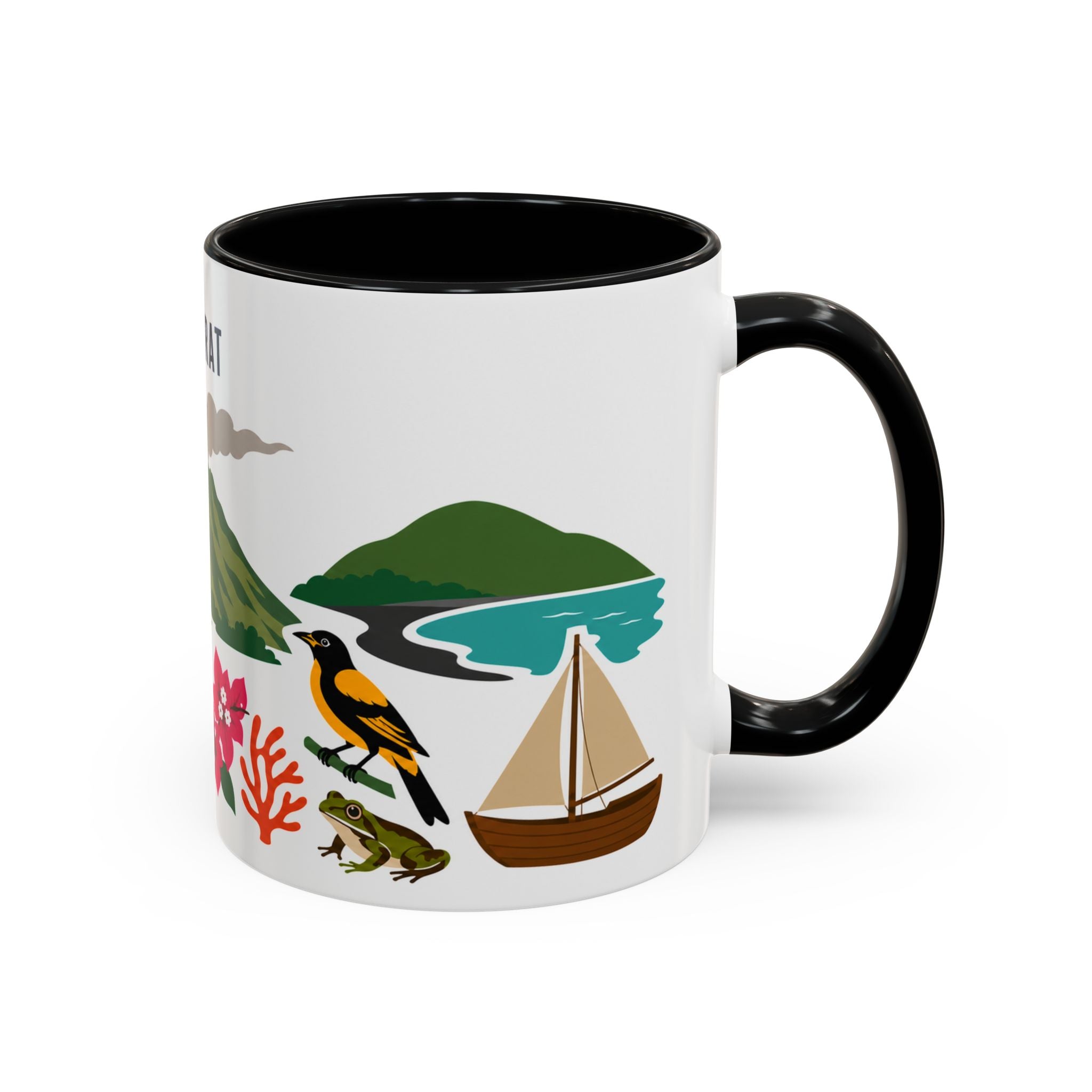 Montserrat Mug, Spain Travel Souvenir, Bucket List Gift, Accent Ceramic Coffee Mug 11oz 15oz