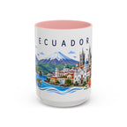 Ecuador Coffee Mug | Travel Souvenir Accent Mug | Place Gift Ceramic Cup 11oz 15oz