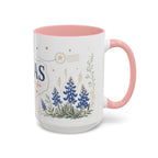 Texas State Map Mug | Bluebonnet Botanical Design, Home Reminder Coffee Cup
