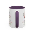 Personalized Kindergarten Teacher Mug | Custom Name Wildflower Rainbow Cup | Back to School Gift