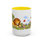 The Lion and the Mouse Mug | Storybook Fairy Tale Accent Coffee Mug | EveryLegend