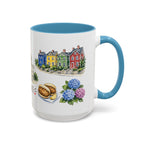 Providence Illustrated Travel Mug | City Souvenir Accent Coffee Mug | 11oz 15oz Ceramic Cup