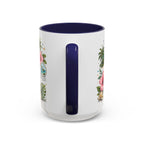 Fiji Coffee Mug | Travel Destination Souvenir Gift | Accent Color Ceramic 11oz 15oz