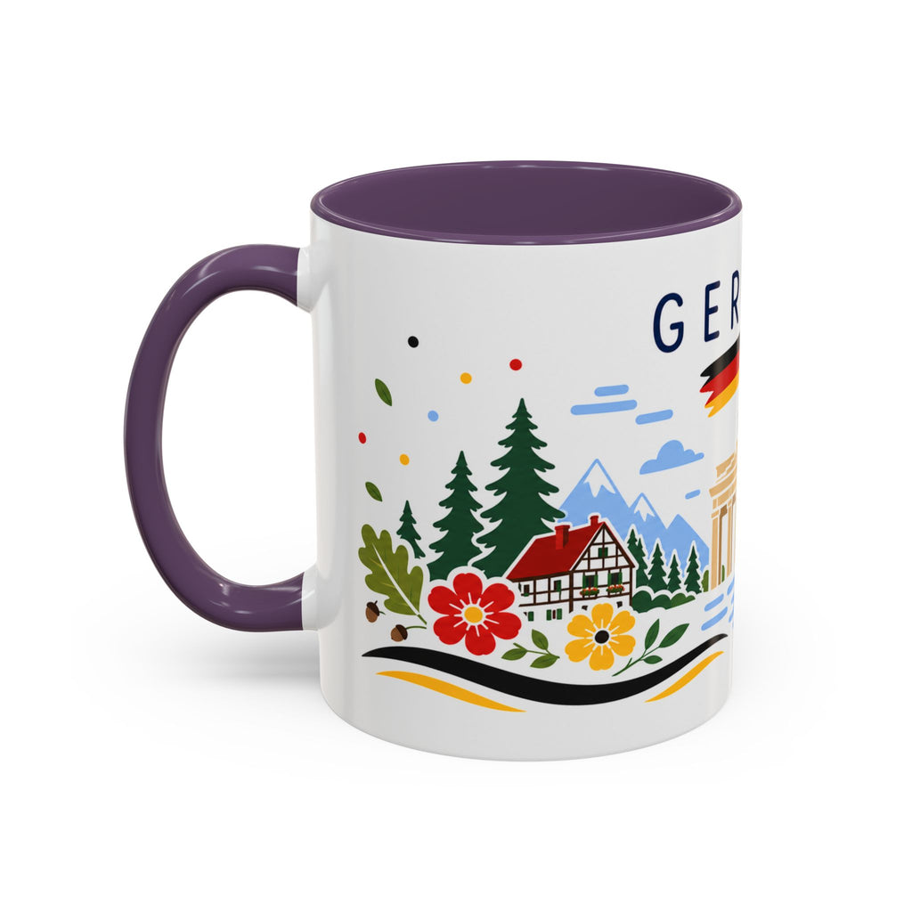 Germany Coffee Mug | Travel Souvenir Accent Mug | Country Gift Ceramic Cup 11oz 15oz