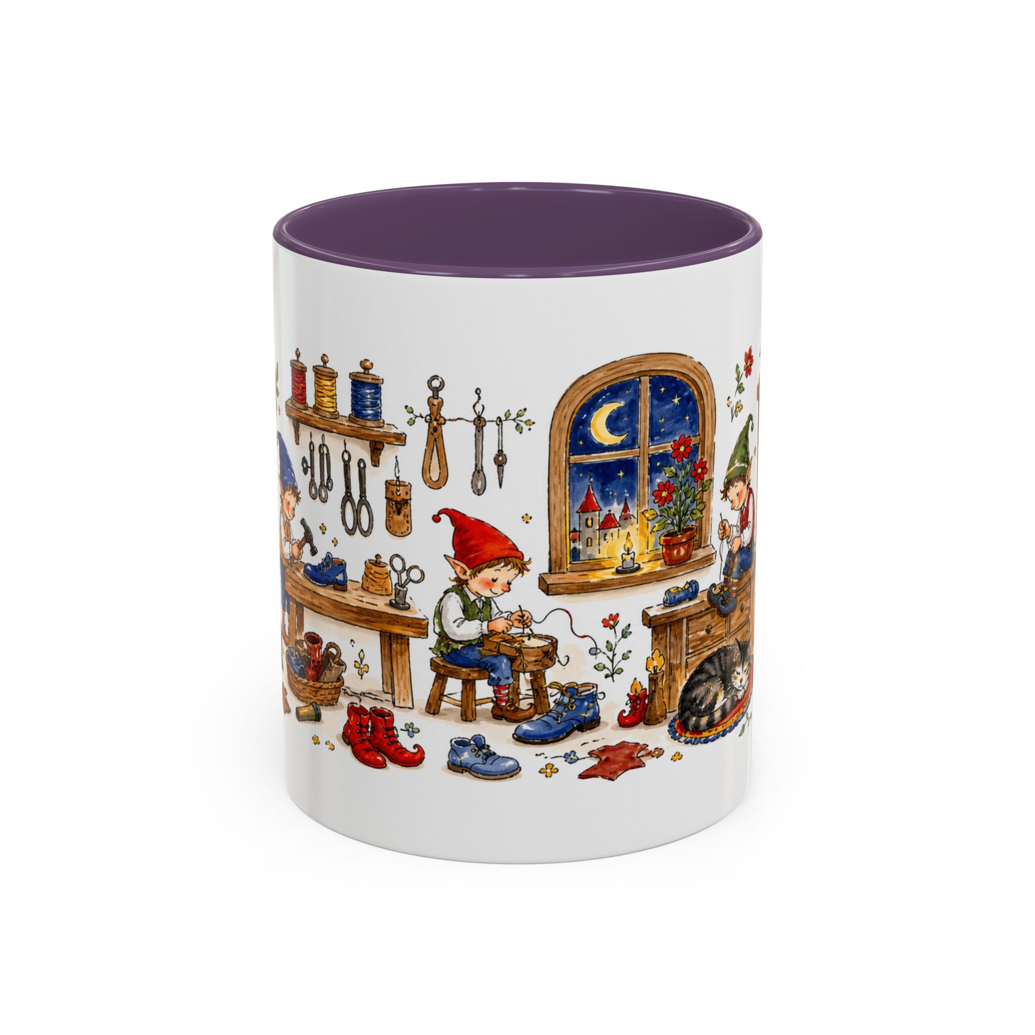 Elves and the Shoemaker Mug | Storybook Accent Coffee Mug | EveryLegend
