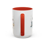 Dubai Coffee Mug | UAE Souvenir Travel Gift | Accent Color Ceramic 11oz 15oz