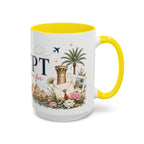 Egypt Home Country Mug | Moving Away Gift | Long Distance Friendship | 11 oz 15 oz Accent Mug