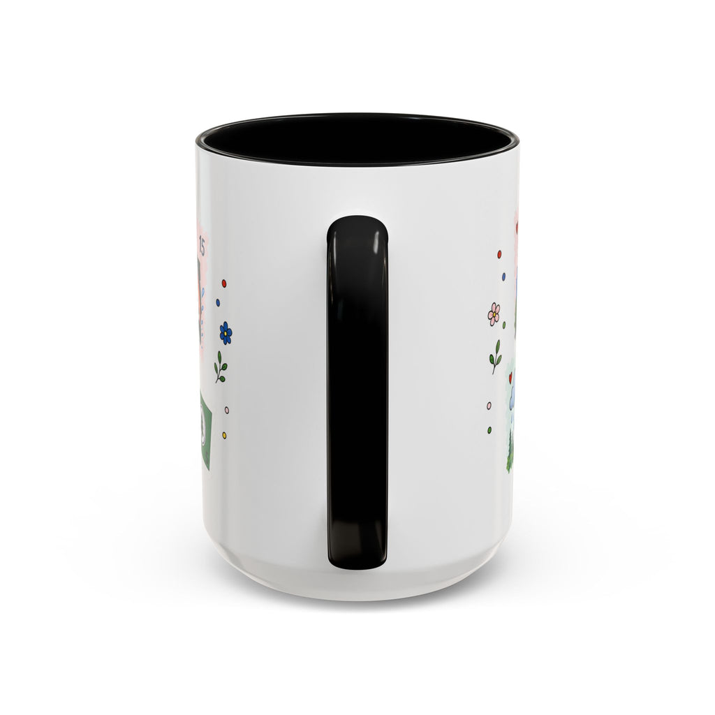 Seattle Coffee Mug | Postage Stamp Collage Mug | Travel Souvenir Accent Cup 11oz 15oz